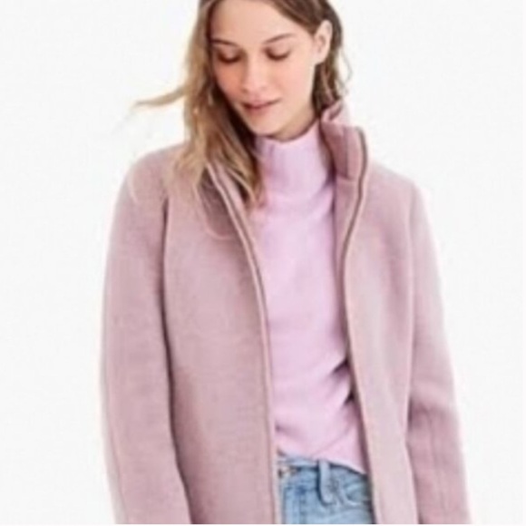 J Crew Italian Stadium Cloth coat (size 4) - Picture 2 of 10